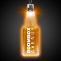 24" Amber Yellow Bottle Light-Up Pendant Necklace
